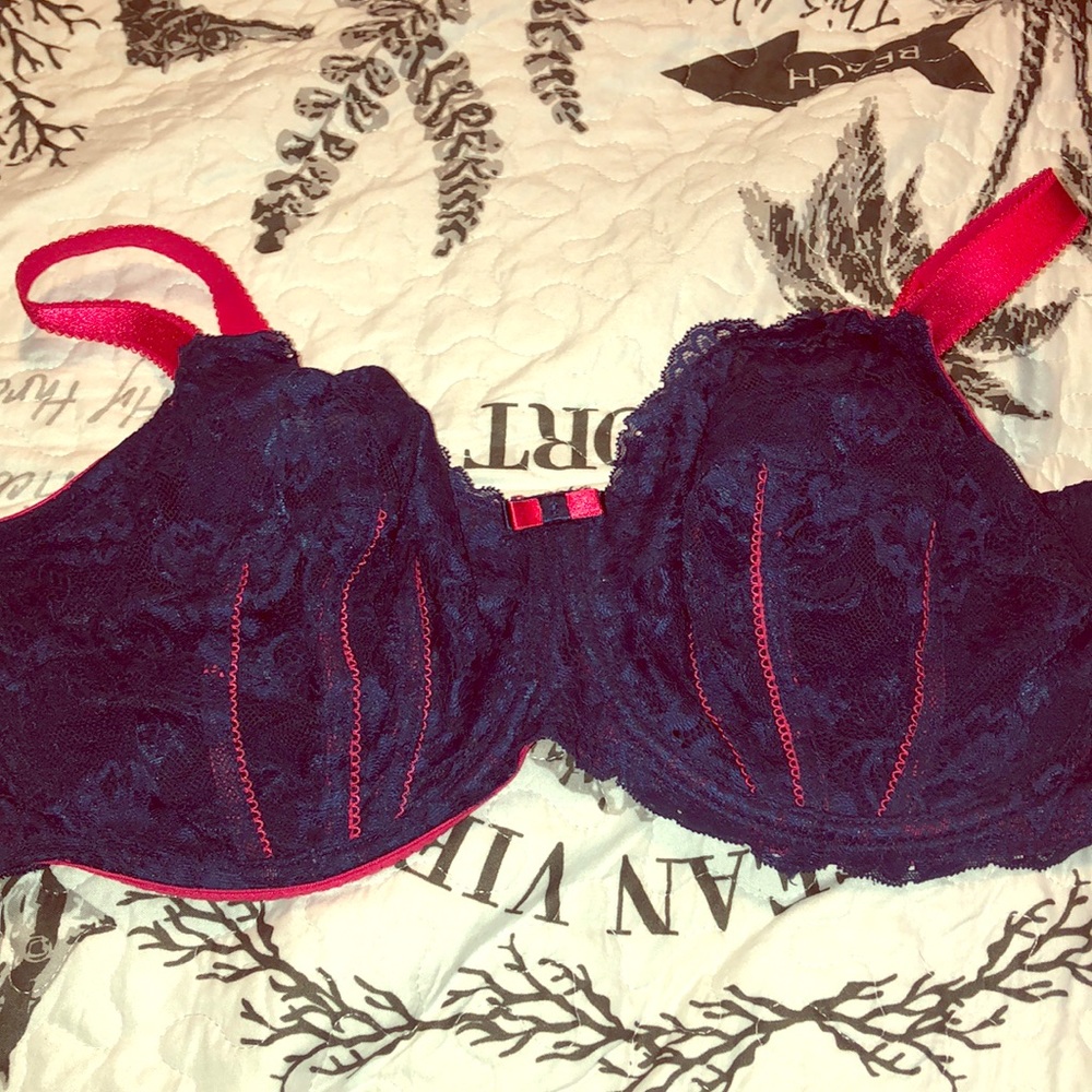 Navy Bra Set